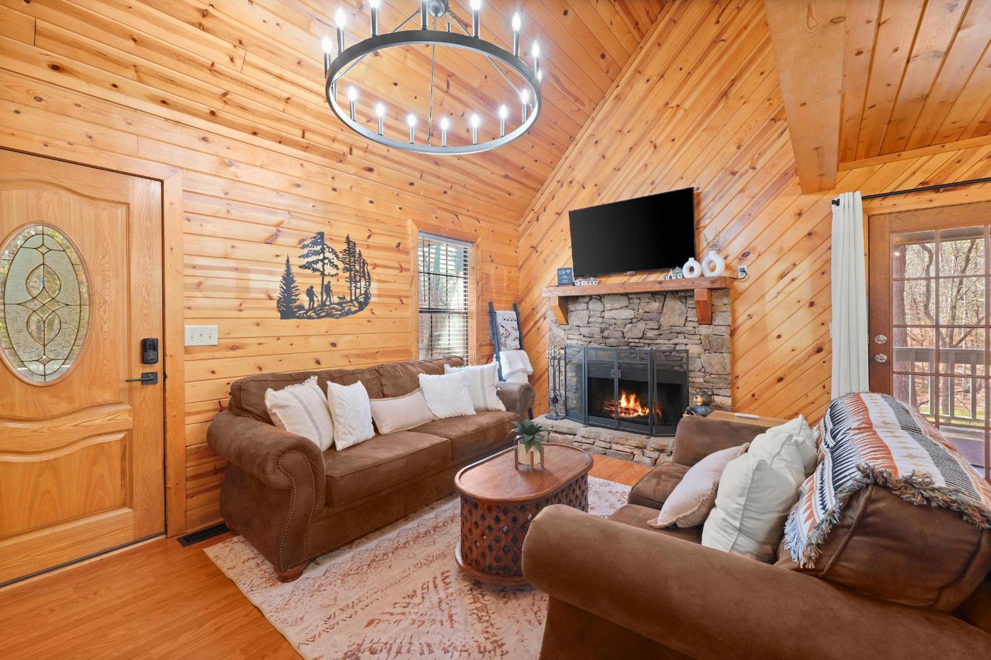 Firefly Lodge - Cozy 4 Bedroom Cabin Minutes To Helen Sautee Nacoochee Buitenkant foto