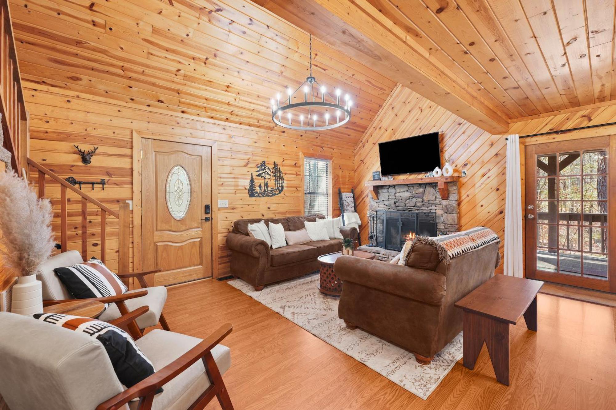 Firefly Lodge - Cozy 4 Bedroom Cabin Minutes To Helen Sautee Nacoochee Buitenkant foto